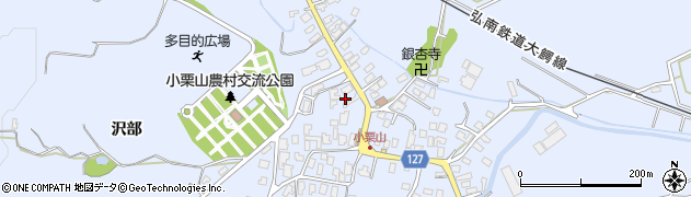 青森県弘前市小栗山小松ケ沢188周辺の地図