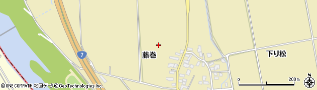青森県平川市岩館（藤巻）周辺の地図
