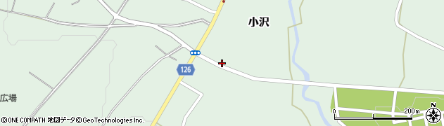 青森県弘前市小沢広野52周辺の地図