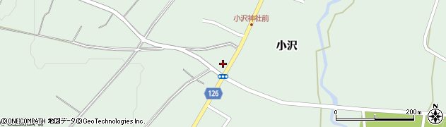 青森県弘前市小沢広野63周辺の地図