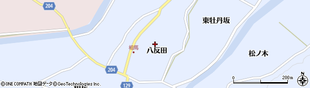 青森県弘前市相馬八反田25周辺の地図