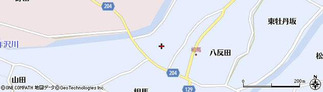青森県弘前市相馬八反田40周辺の地図