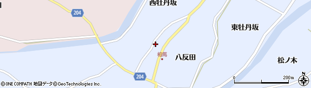 青森県弘前市相馬八反田16周辺の地図