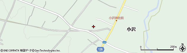 青森県弘前市小沢広野66周辺の地図