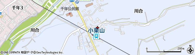 青森県弘前市小栗山川合40周辺の地図