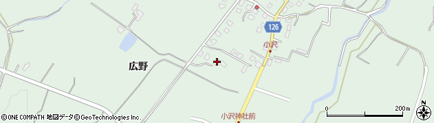青森県弘前市小沢広野91周辺の地図