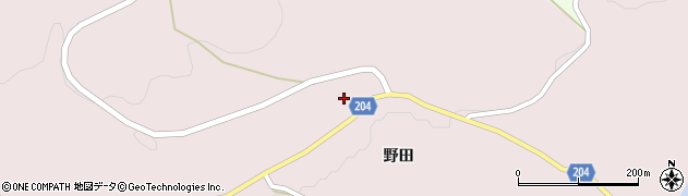 青森県弘前市大助野田132周辺の地図