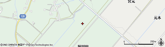 青森県弘前市清水森（堀川田）周辺の地図