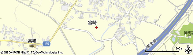 青森県平川市沖館（宮崎）周辺の地図