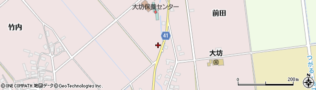 青森県平川市大坊竹内23周辺の地図