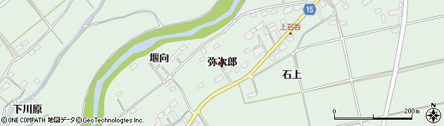 青森県五戸町（三戸郡）上市川（弥次郎）周辺の地図