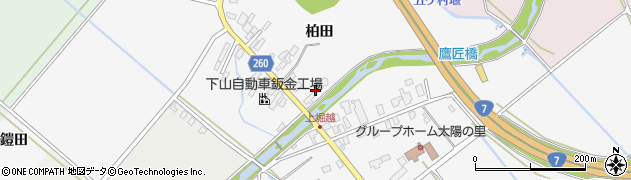 石川百田線周辺の地図