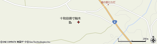 青森県十和田市伝法寺平窪69周辺の地図