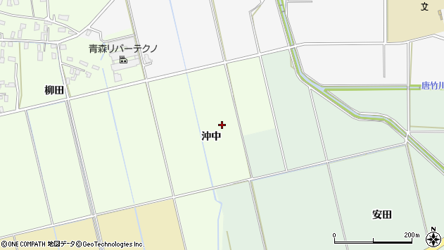 〒036-0151 青森県平川市石郷柳田の地図