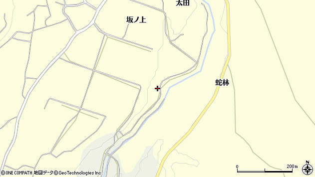 〒034-0052 青森県十和田市藤島の地図