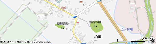 青森県弘前市堀越柏田6周辺の地図