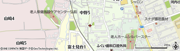 中野第二幼児公園周辺の地図