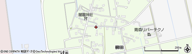 青森県平川市石郷村元137周辺の地図