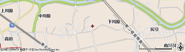 青森県八戸市市川町（下川原）周辺の地図