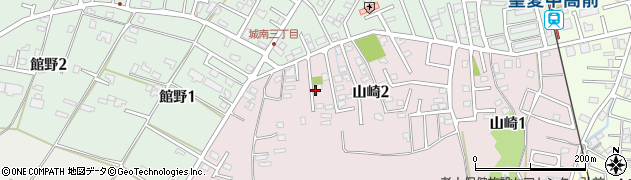山崎第三幼児公園周辺の地図