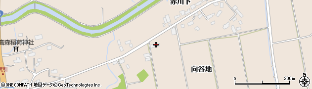 青森県八戸市市川町向谷地29周辺の地図