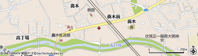 青森県八戸市市川町（轟木前）周辺の地図