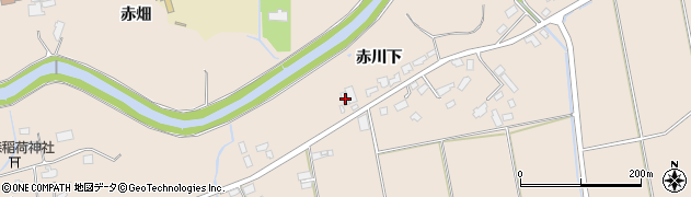 青森県八戸市市川町赤川下11周辺の地図