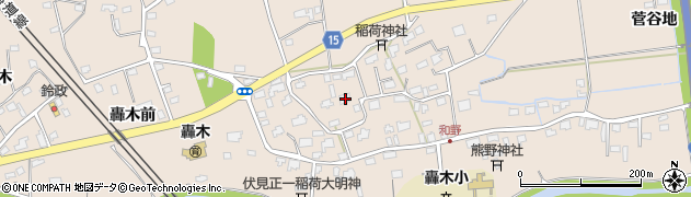 青森県八戸市市川町新田3周辺の地図