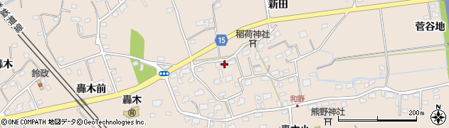 青森県八戸市市川町新田4周辺の地図