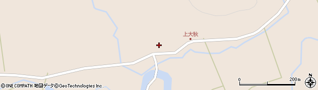青森県中津軽郡西目屋村大秋都谷森周辺の地図