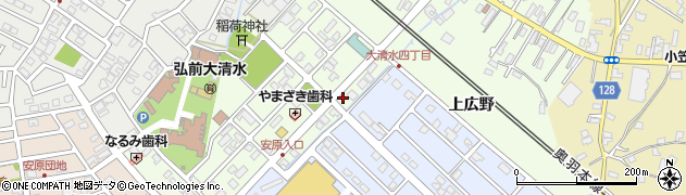 弘前泉野接骨院周辺の地図