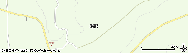 青森県六戸町（上北郡）下吉田（米沢）周辺の地図