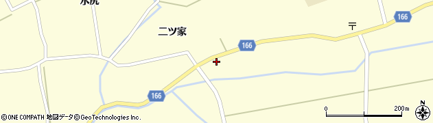 青森県十和田市沢田寺ノ上18周辺の地図