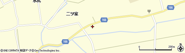 青森県十和田市沢田寺ノ上16周辺の地図