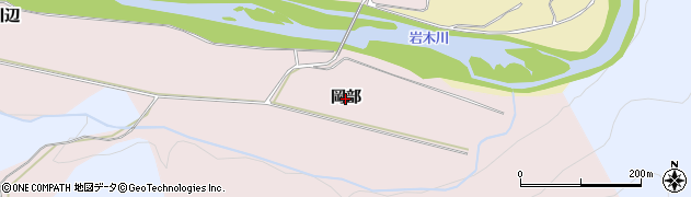 青森県弘前市米ケ袋（岡部）周辺の地図