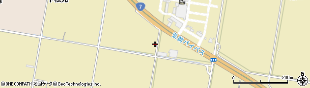 青森県弘前市門外村井182周辺の地図