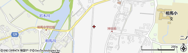 青森県弘前市五所周辺の地図