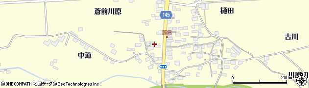 青森県十和田市藤島藤島112周辺の地図