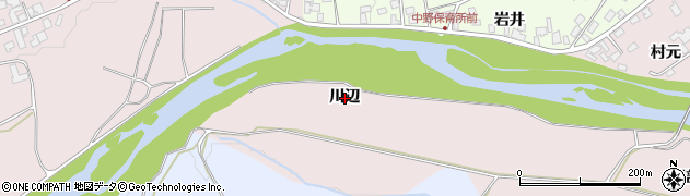 青森県弘前市米ケ袋（川辺）周辺の地図