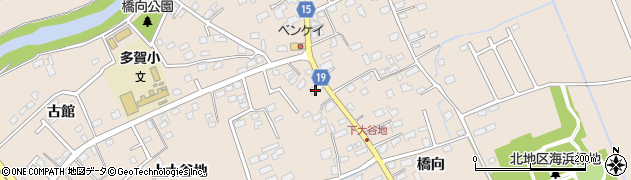 青森県八戸市市川町上大谷地63周辺の地図