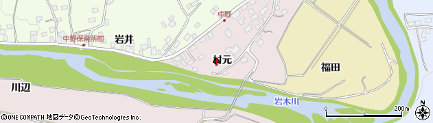 青森県弘前市米ケ袋周辺の地図