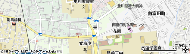 東奥信用金庫富田支店周辺の地図