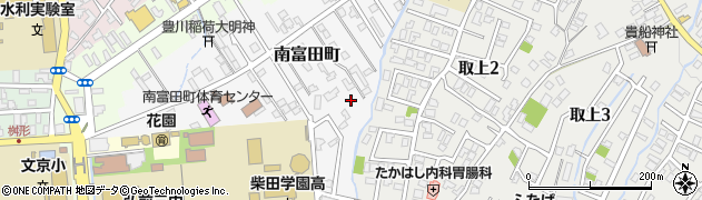 青森県弘前市南富田町19周辺の地図