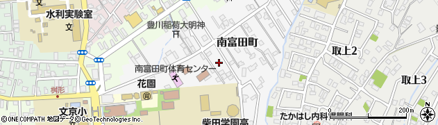 青森県弘前市南富田町7周辺の地図