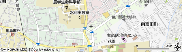 青森県弘前市富田町186周辺の地図
