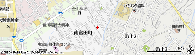 青森県弘前市南富田町21周辺の地図