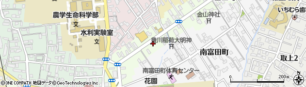 青森県弘前市富田町156周辺の地図