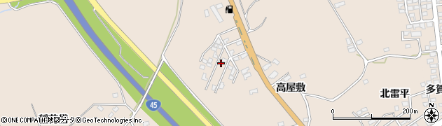 青森県八戸市市川町高屋敷1周辺の地図