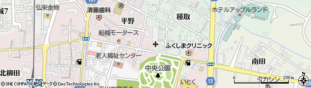 青森県平川市小和森種取38周辺の地図