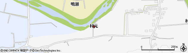 青森県弘前市吉川村元周辺の地図